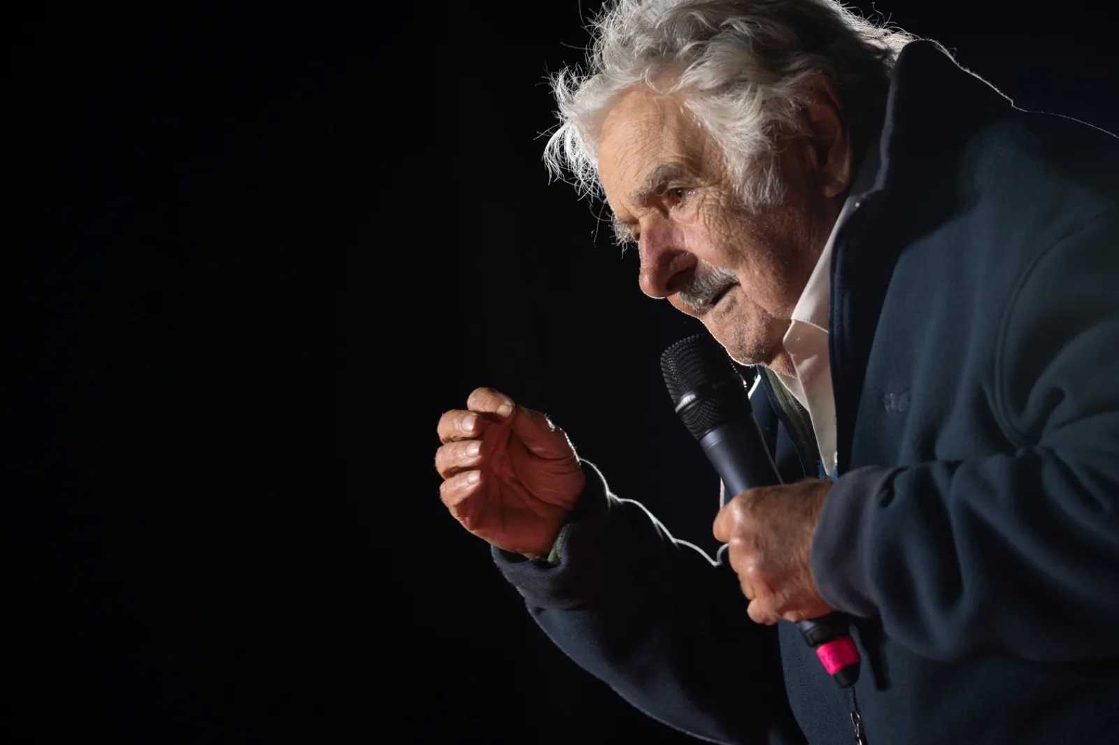 José Mujica Cordano, expresident de la República Oriental de l'Uruguai,. Imatge: Frente Amplio.